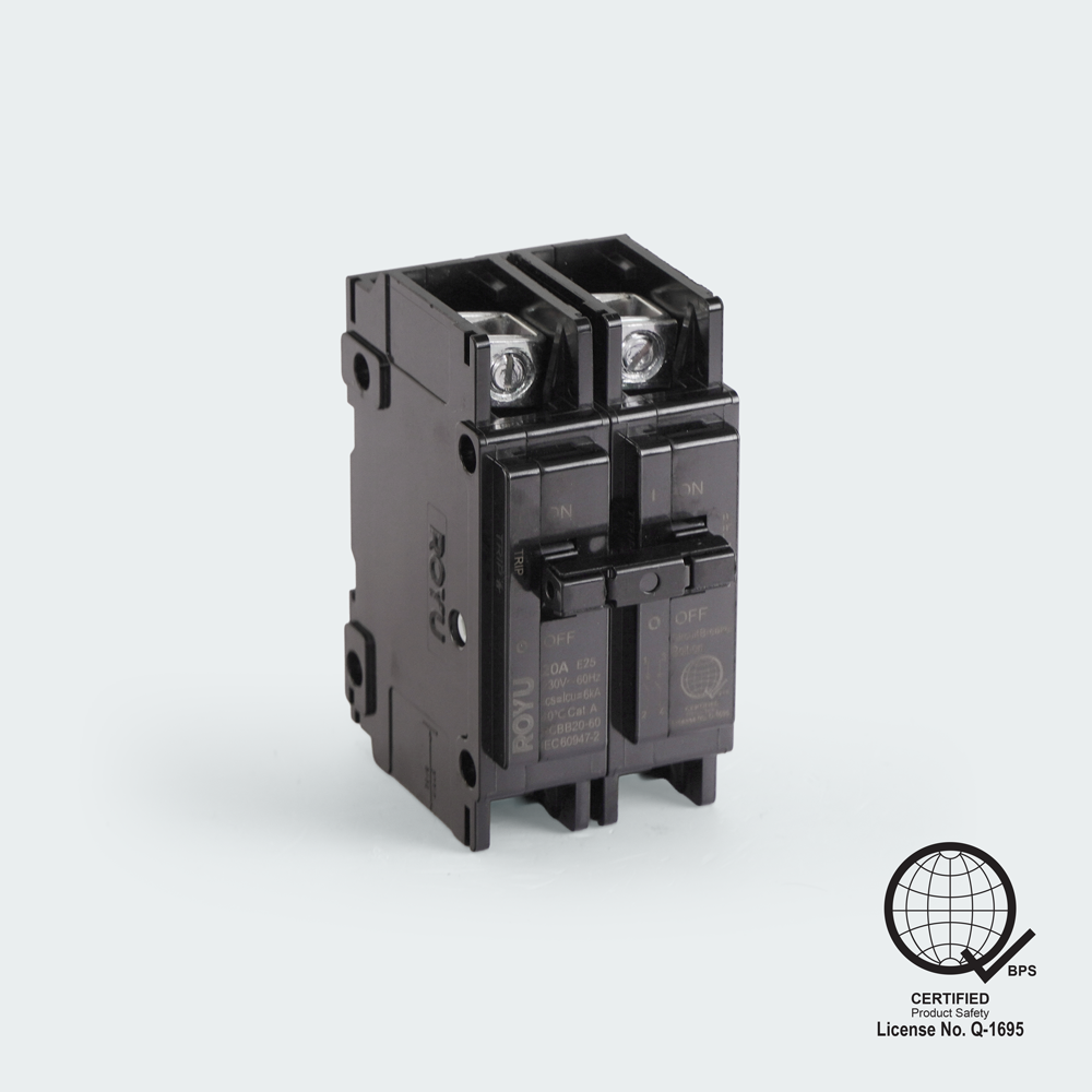 ROYU Circuit Breaker Bolt-On Type 20A