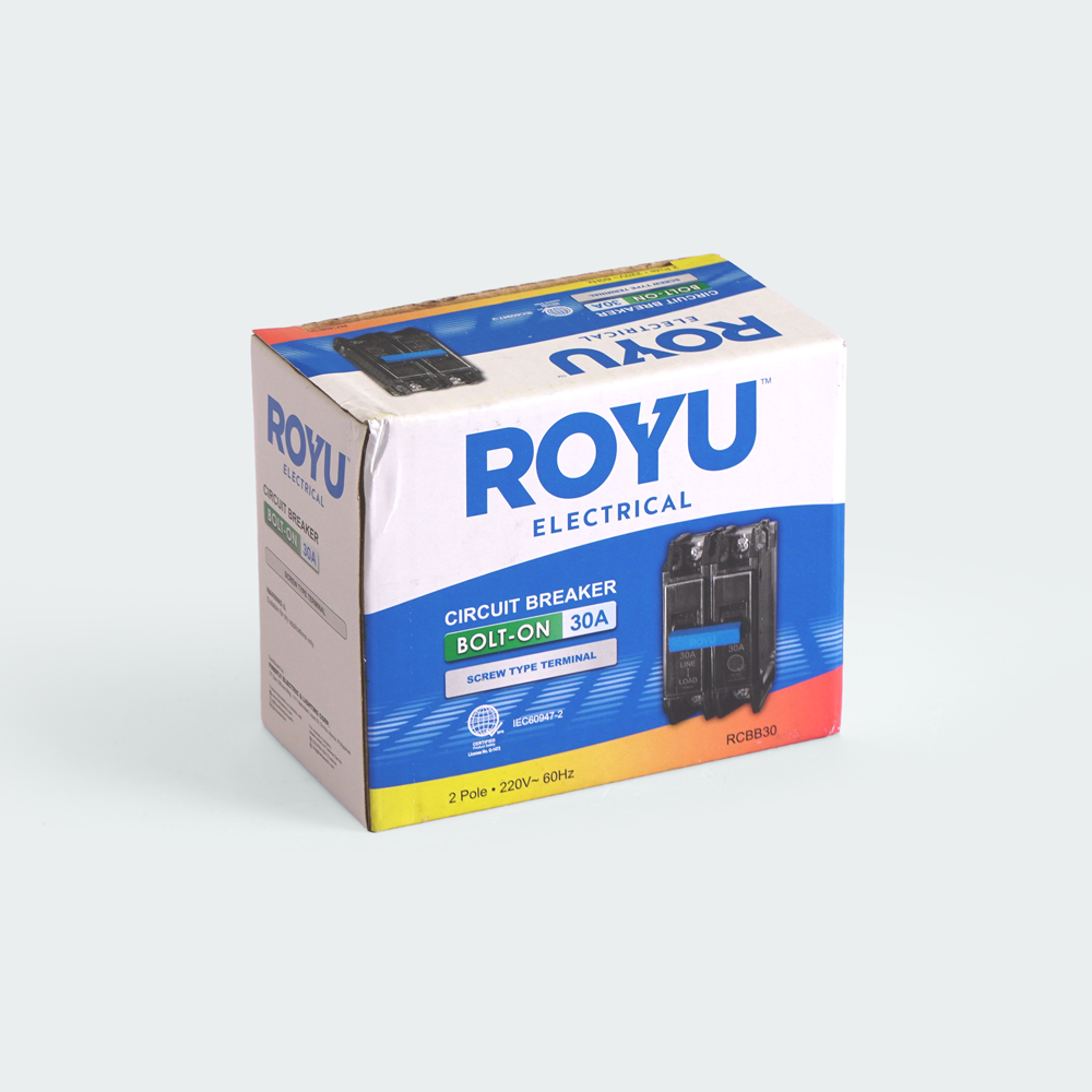 ROYU Mini Circuit Breaker - Bolt-On