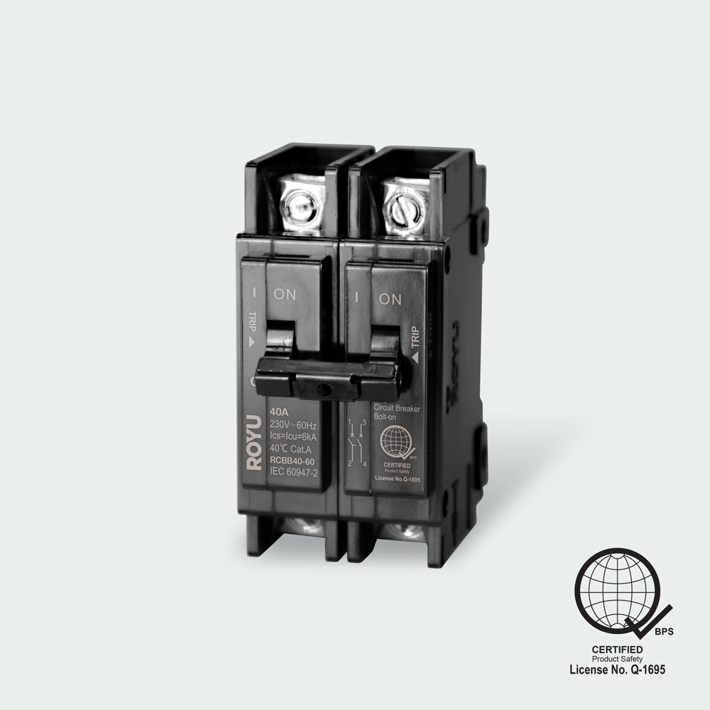 ROYU Circuit Breaker Bolt-On Type 40A