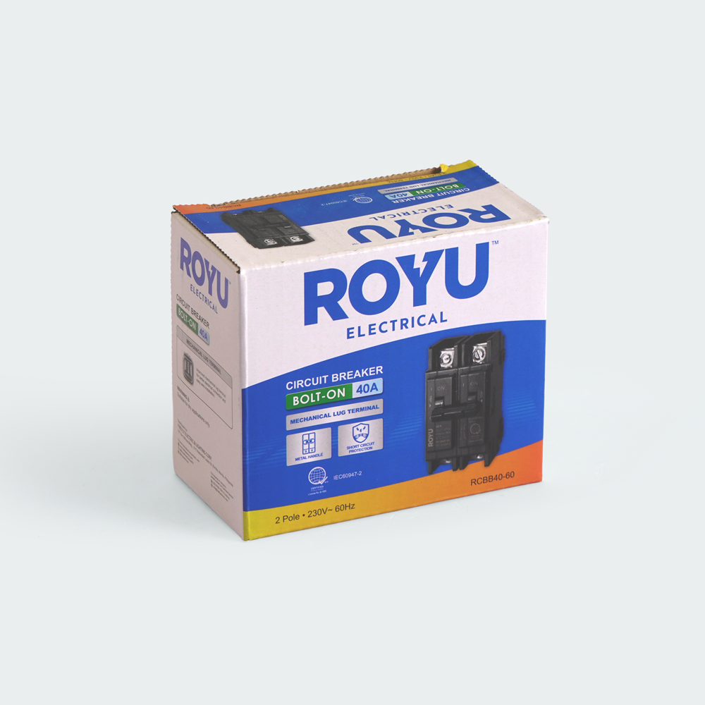 ROYU Circuit Breaker Bolt-On Type 40A