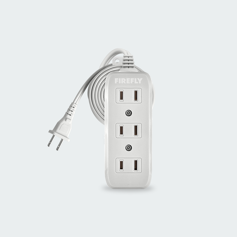 ROYU 3 + 1 Gang Flat Pin Outlet