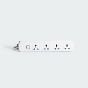 ROYU 4 Gang Power Extension Cord with One Master Switch
