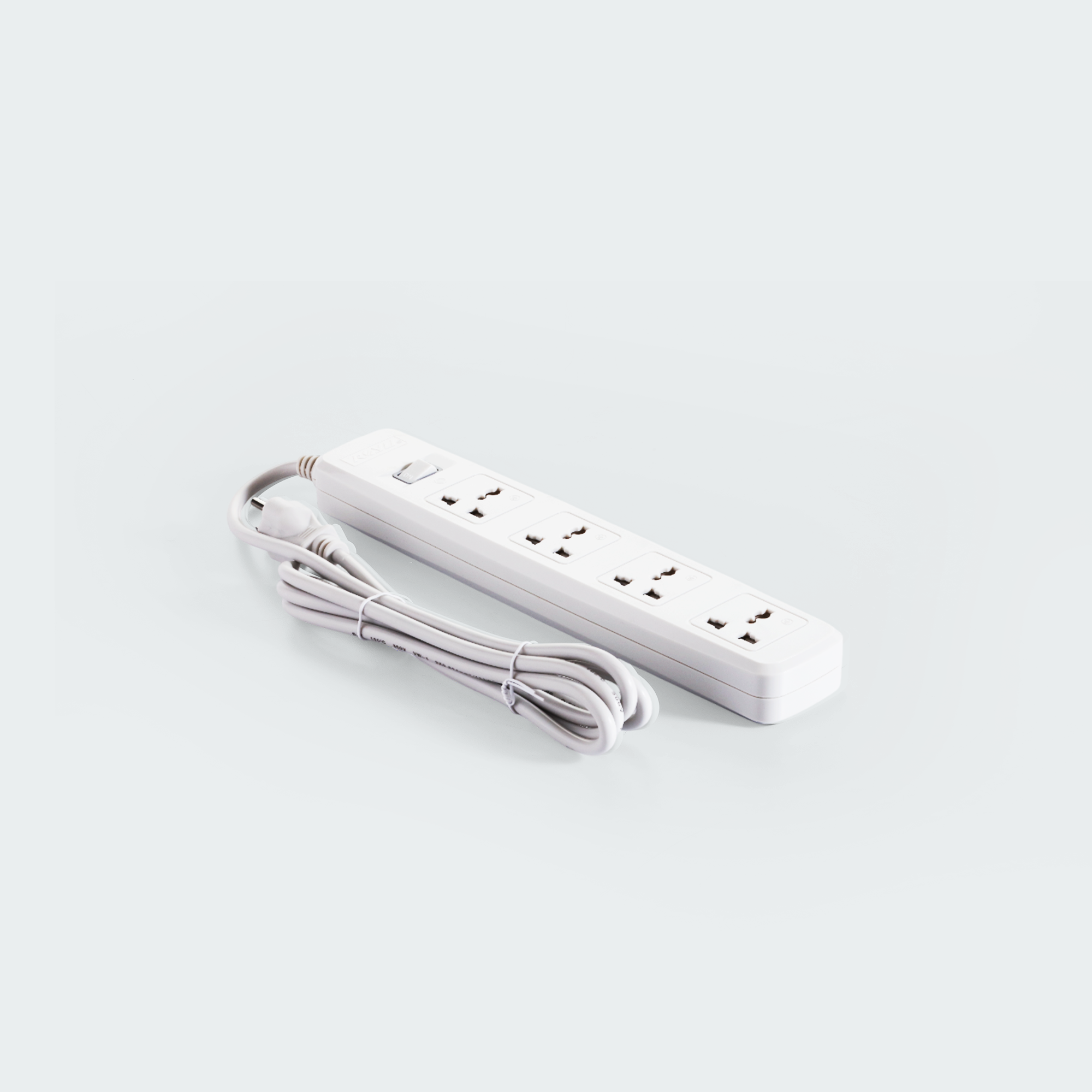ROYU 4 Gang Power Extension Cord with One Master Switch