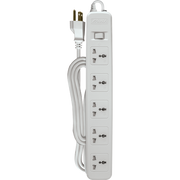ROYU 5 Gang Power Extension Cord with One Master Swtich