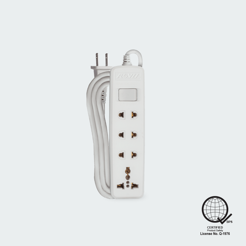 ROYU Christmas Bundle: Buy 2s ROYU 4 Gang Extension Cord for only P399