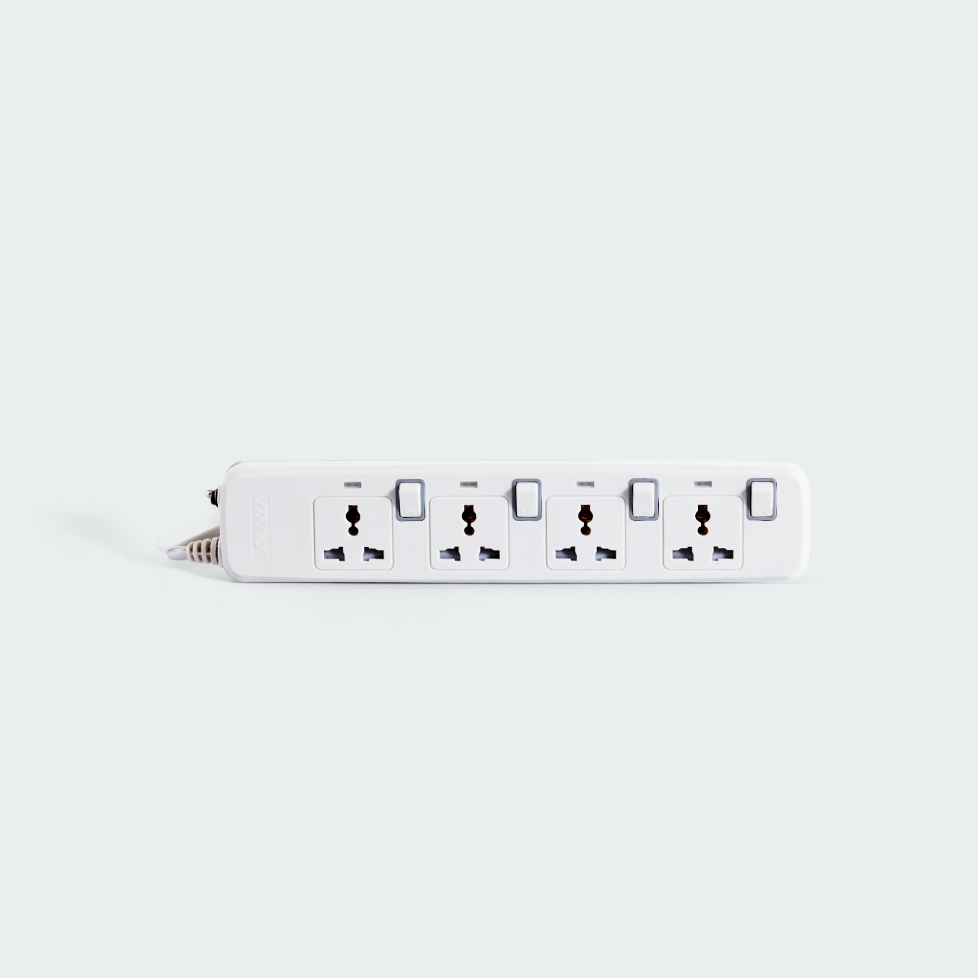 ROYU 4 Gang Power Extension Cord with Individual Switches