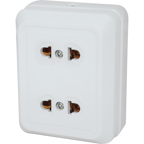 ROYU 2 Gang Surface Type Outlet