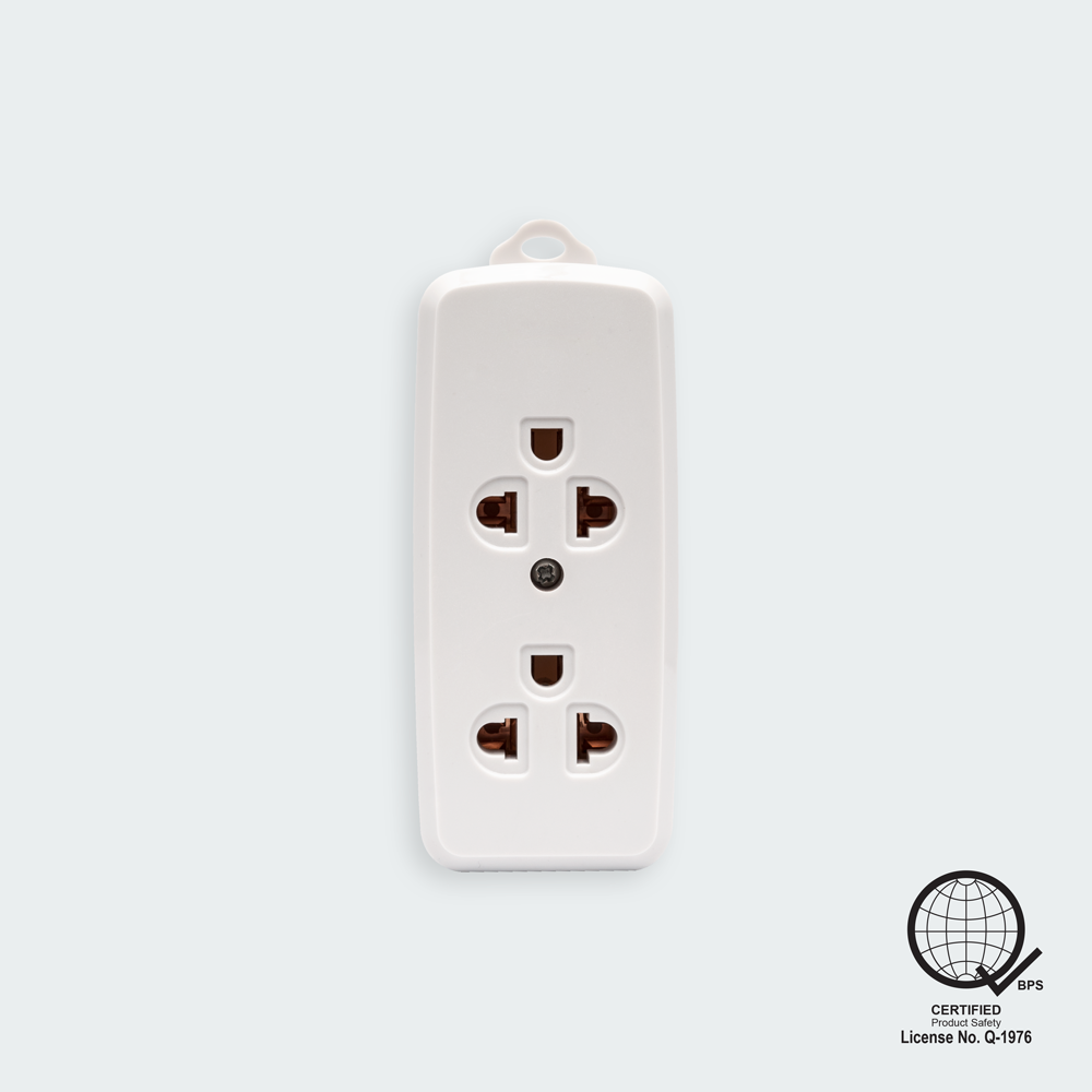 ROYU 2 + 1 Gang Surface Type Outlet with Ground