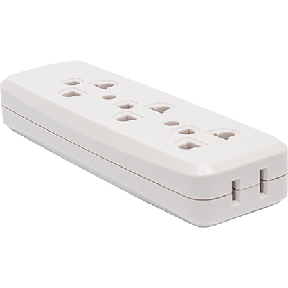 ROYU 3 + 1 Gang Surface Type Outlet with Ground