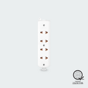 ROYU 4-Gang Universal Outlet Surface Type