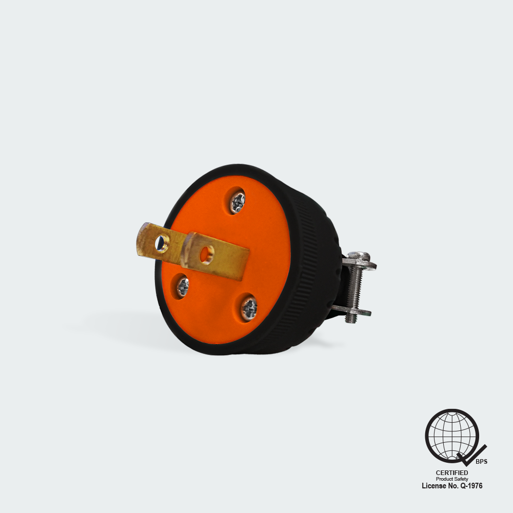 ROYU PVC Plug with Clamp 10A