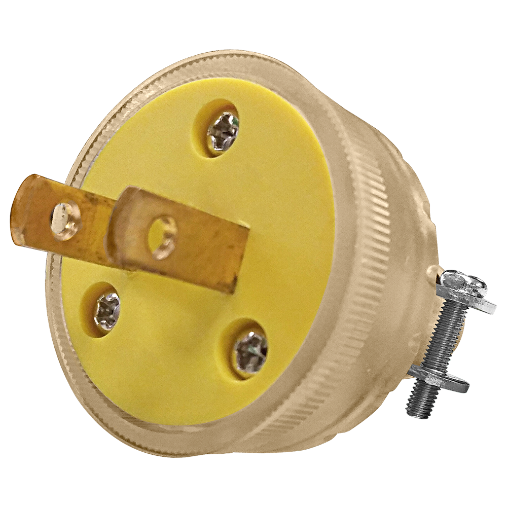 ROYU 10A PVC Plug with Clamp