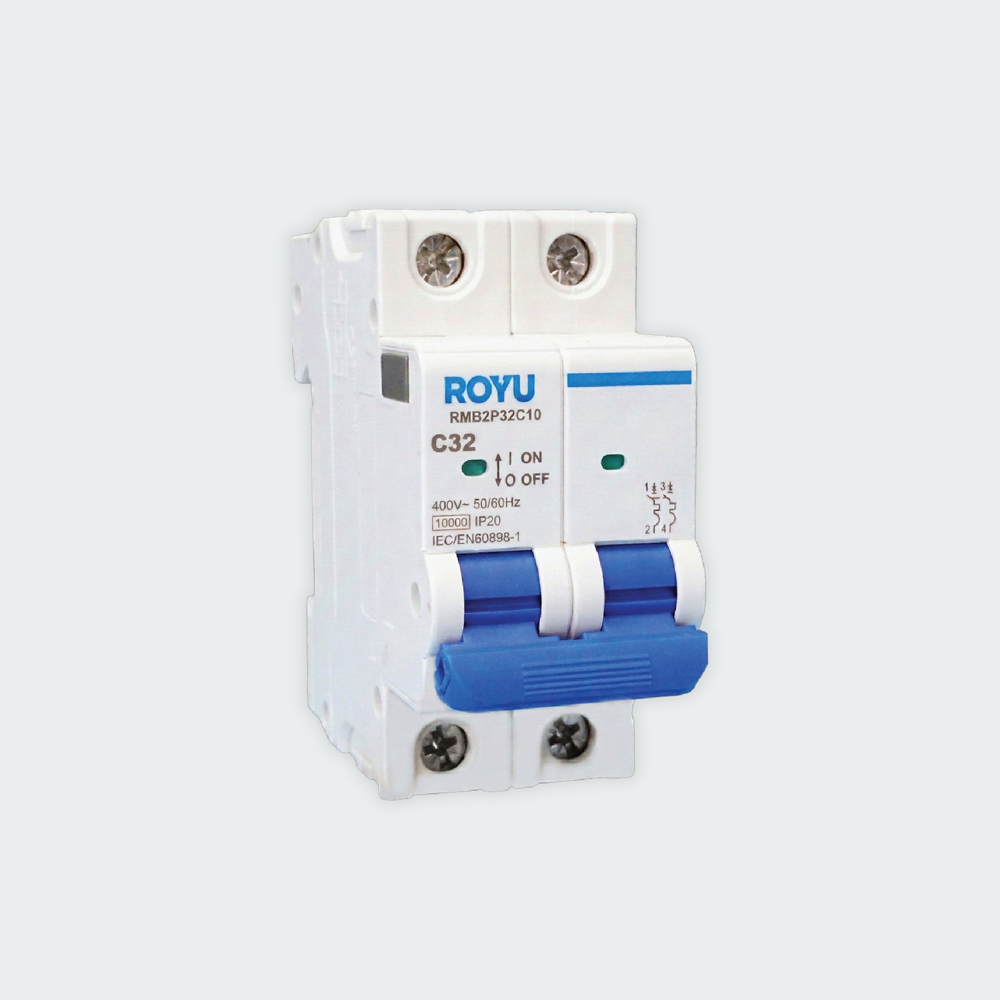 ROYU Miniature Circuit Breaker - DIN Rail Type