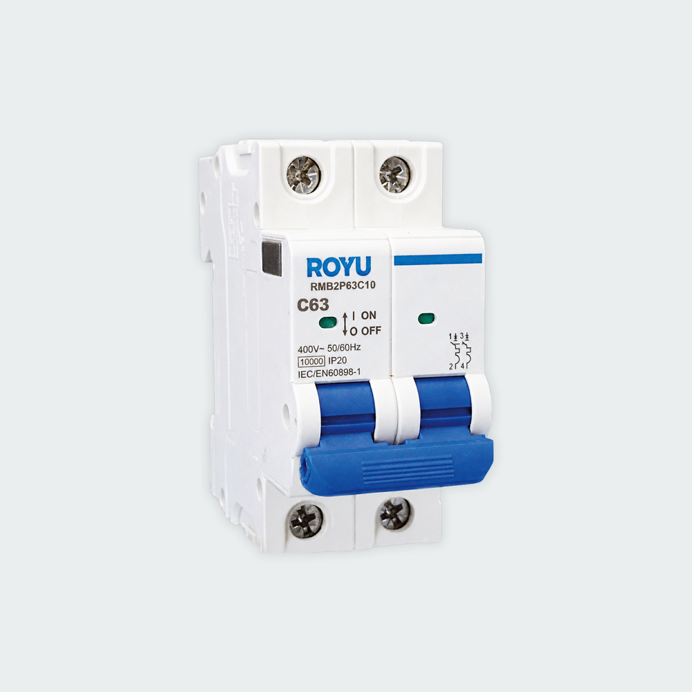 ROYU Miniature Circuit Breaker - DIN Rail Type