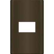 ROYU Plano 1 Gang Plate - Dark Gray