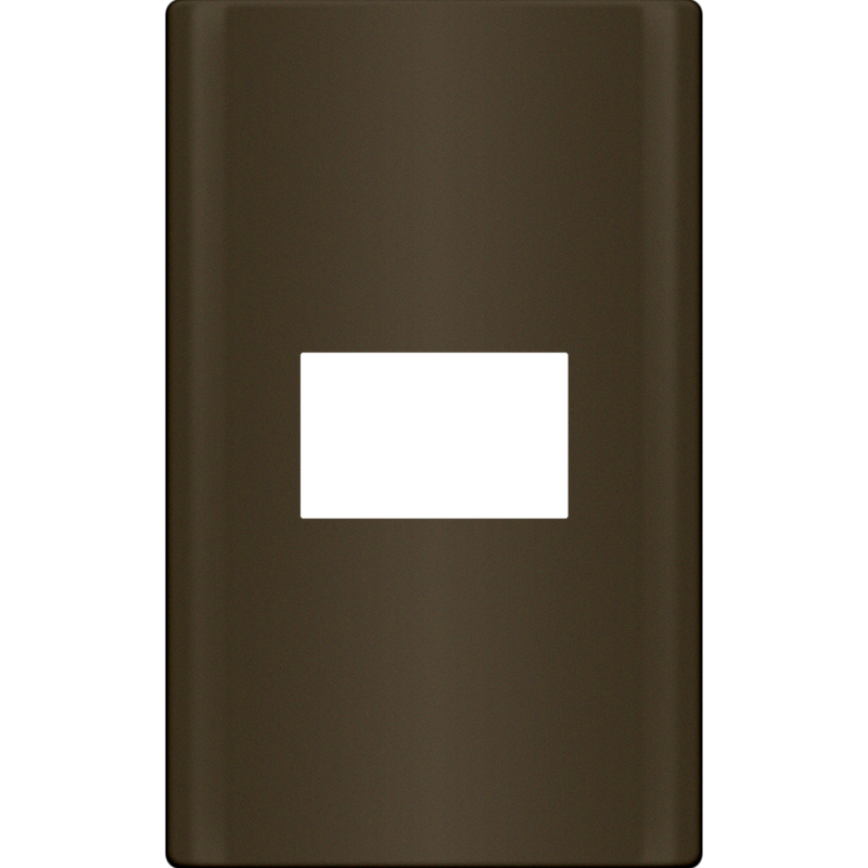 ROYU Plano 1 Gang Plate - Dark Gray