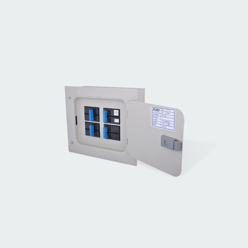 ROYU All-Metal Base Panel Box - 4 Branches