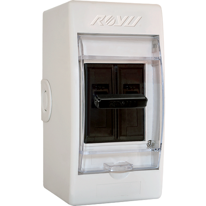 Royu Safety Breaker 15A with Cover and Outlet Moulded Case