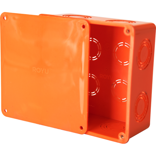 Royu Square Box with Cover and Screw