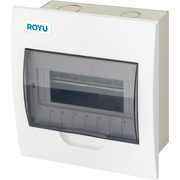 ROYU, Metal, Panel, Box,  Polycarbonate, Cover,  8, Branches