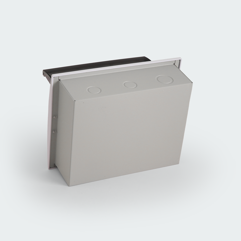 ROYU Metal Panel Box with Ploycarbonate Cover - 12 Branches
