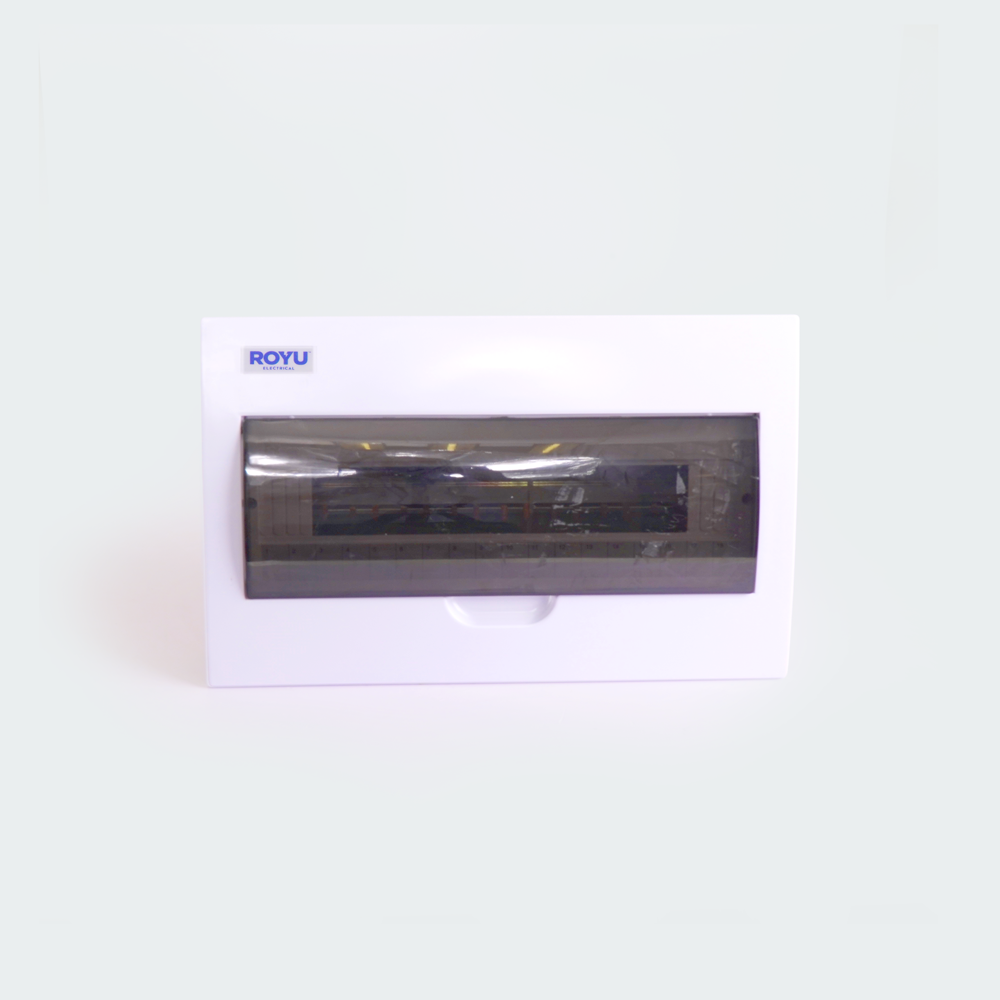 ROYU Metal Panel Box with Ploycarbonate Cover - 18 Branches – FELCO Store