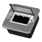 ROYU Floor Receptacle Fixture - Titanium