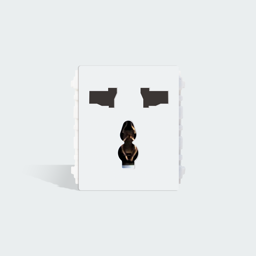 ROYU Unversal Outlet with Ground 10A