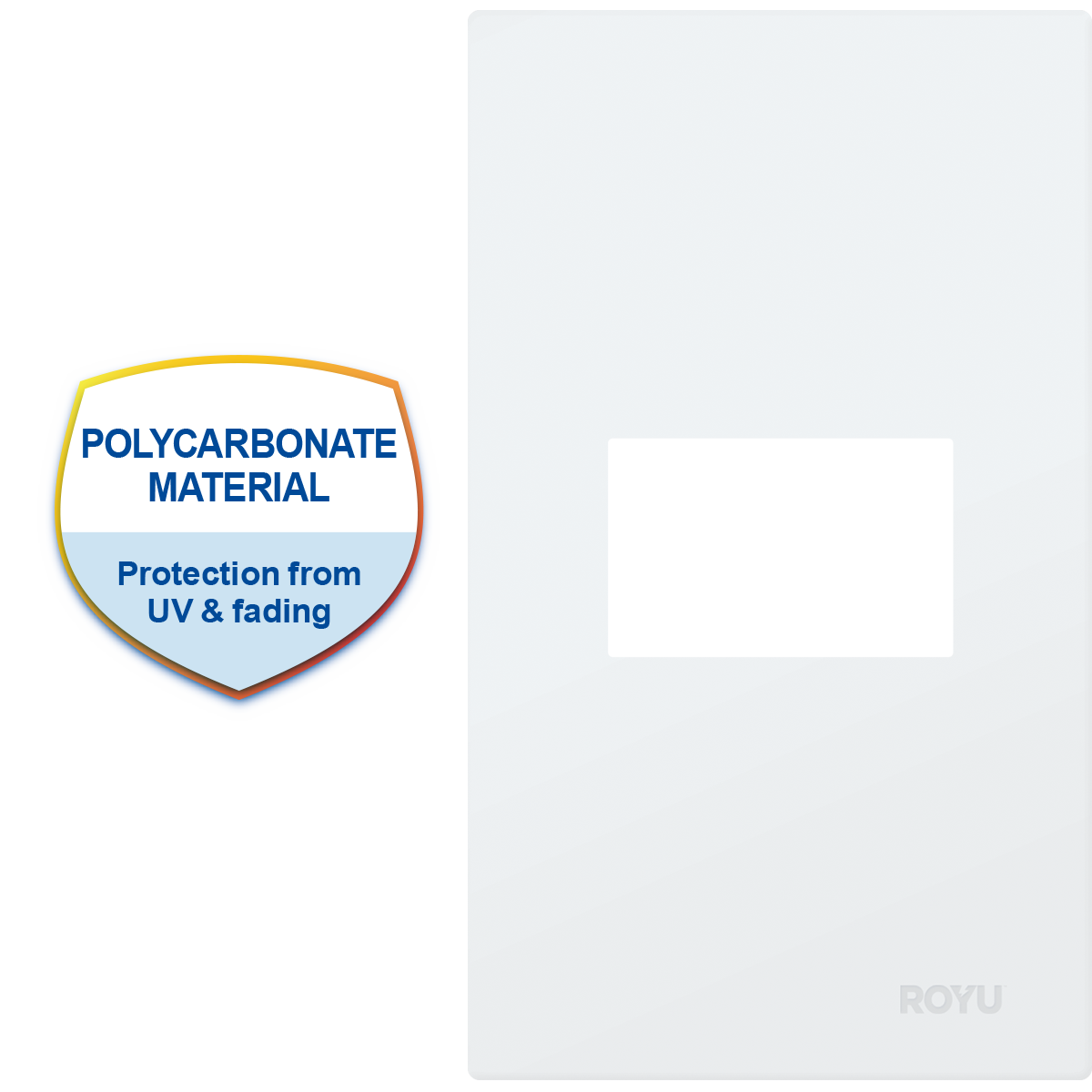 ROYU Wide Series Plate