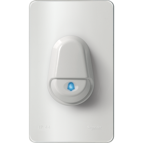 Schneider 6A 240V Weather Proof Door Bell Switch with LED Indicator