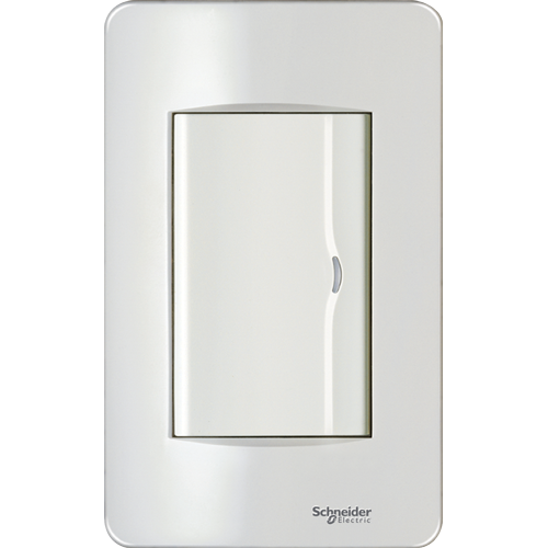 Schneider Concept Series Elongated 1 Gang 1 Way Switch