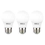 Ecolum, 3-LED, Bulb, Value, Pack