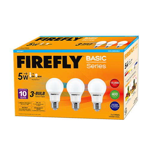 Firefly Basic 3-LED Bulb Value Pack