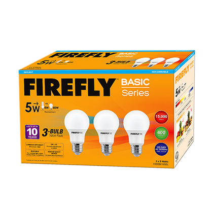 Firefly Basic 3-LED Bulb Value Pack