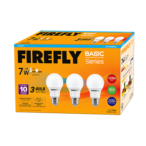 Firefly Basic 3-LED Bulb Value Pack