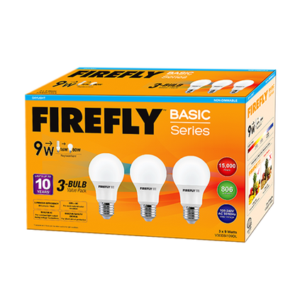 Firefly Basic 3-LED Bulb Value Pack