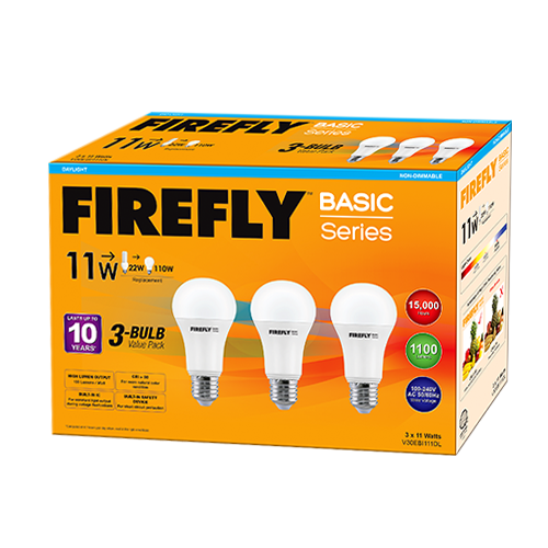 Firefly Basic 3-LED Bulb Value Pack