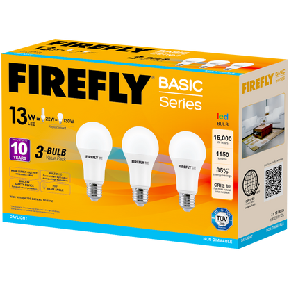 Firefly Basic 3-LED Bulb Value Pack