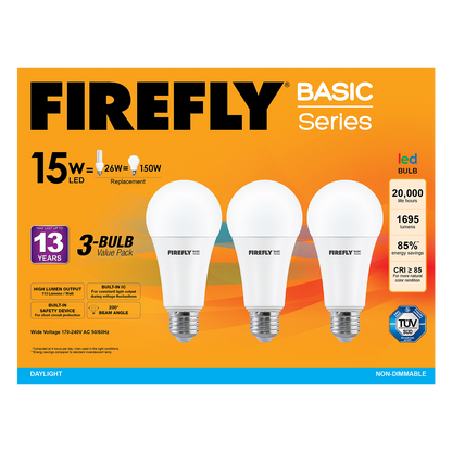 Firefly Basic 3-LED Bulb Value Pack