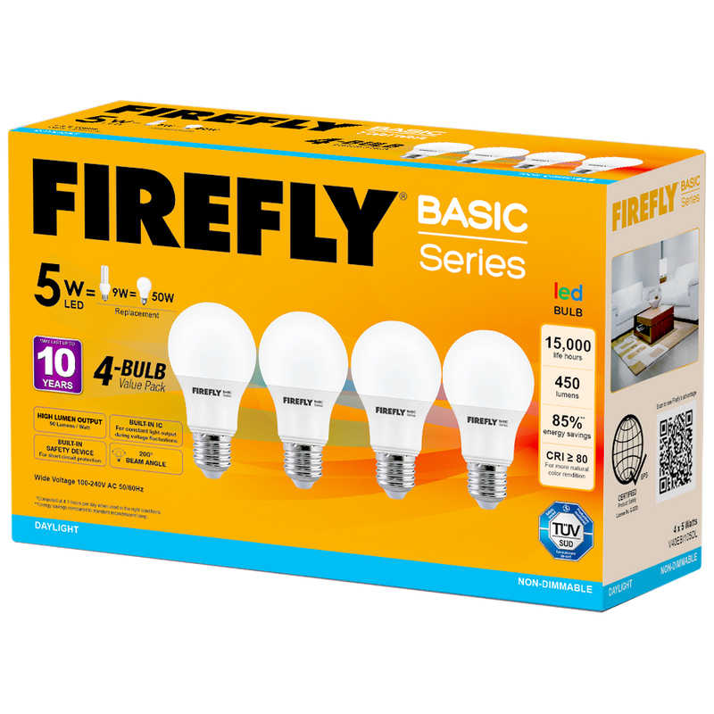 Firefly Basic 4-LED Bulb Value Pack