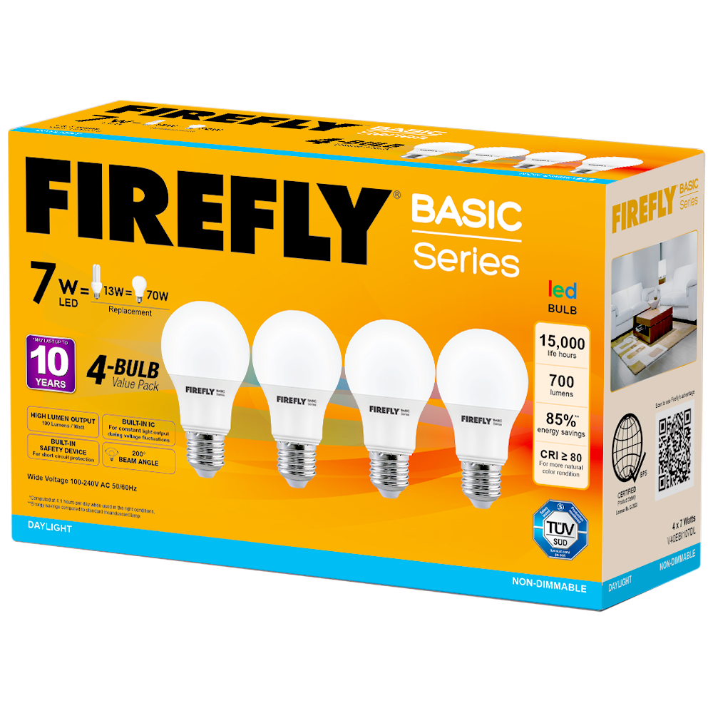 Firefly Basic 4-LED Bulb Value Pack