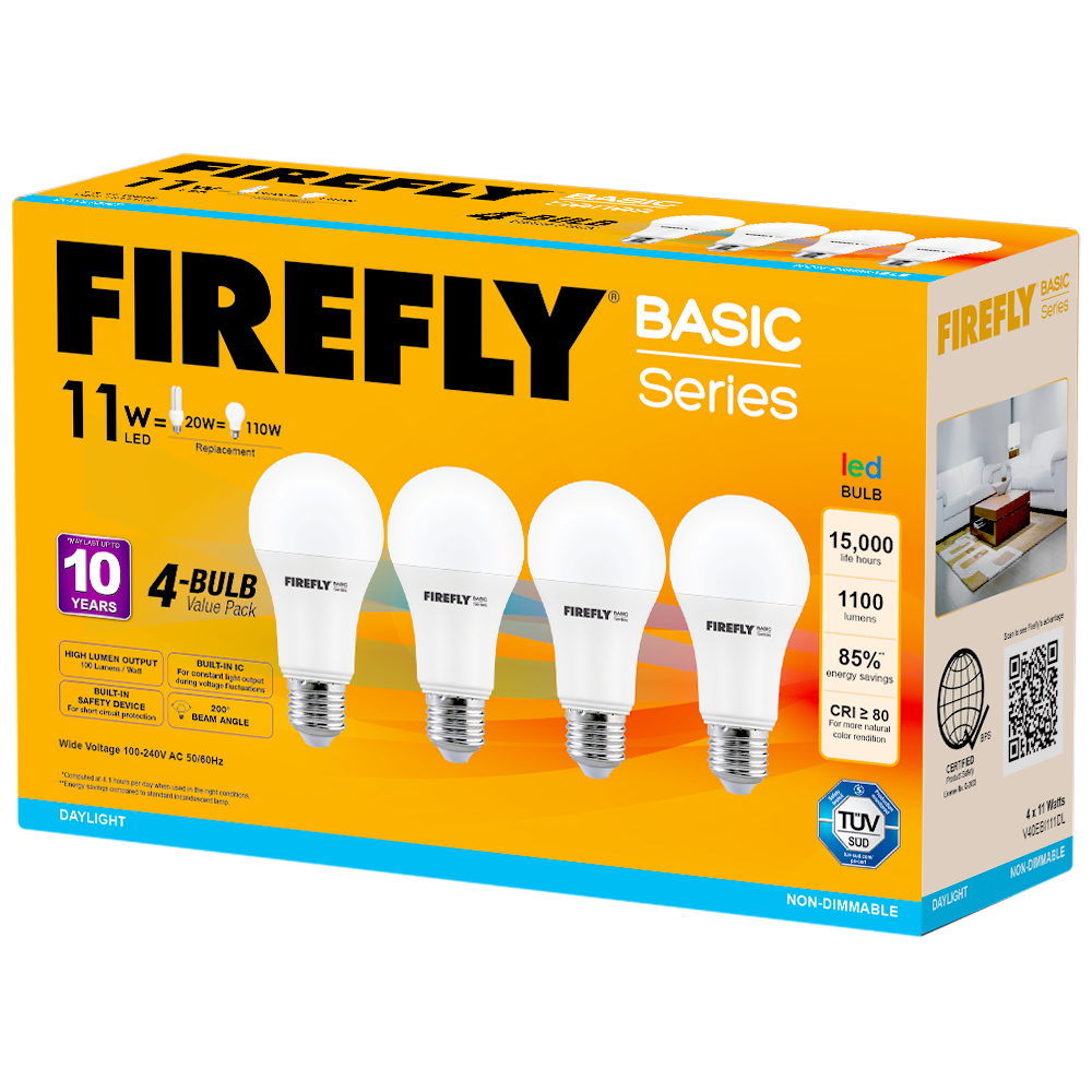 Firefly Basic 4-LED Bulb Value Pack