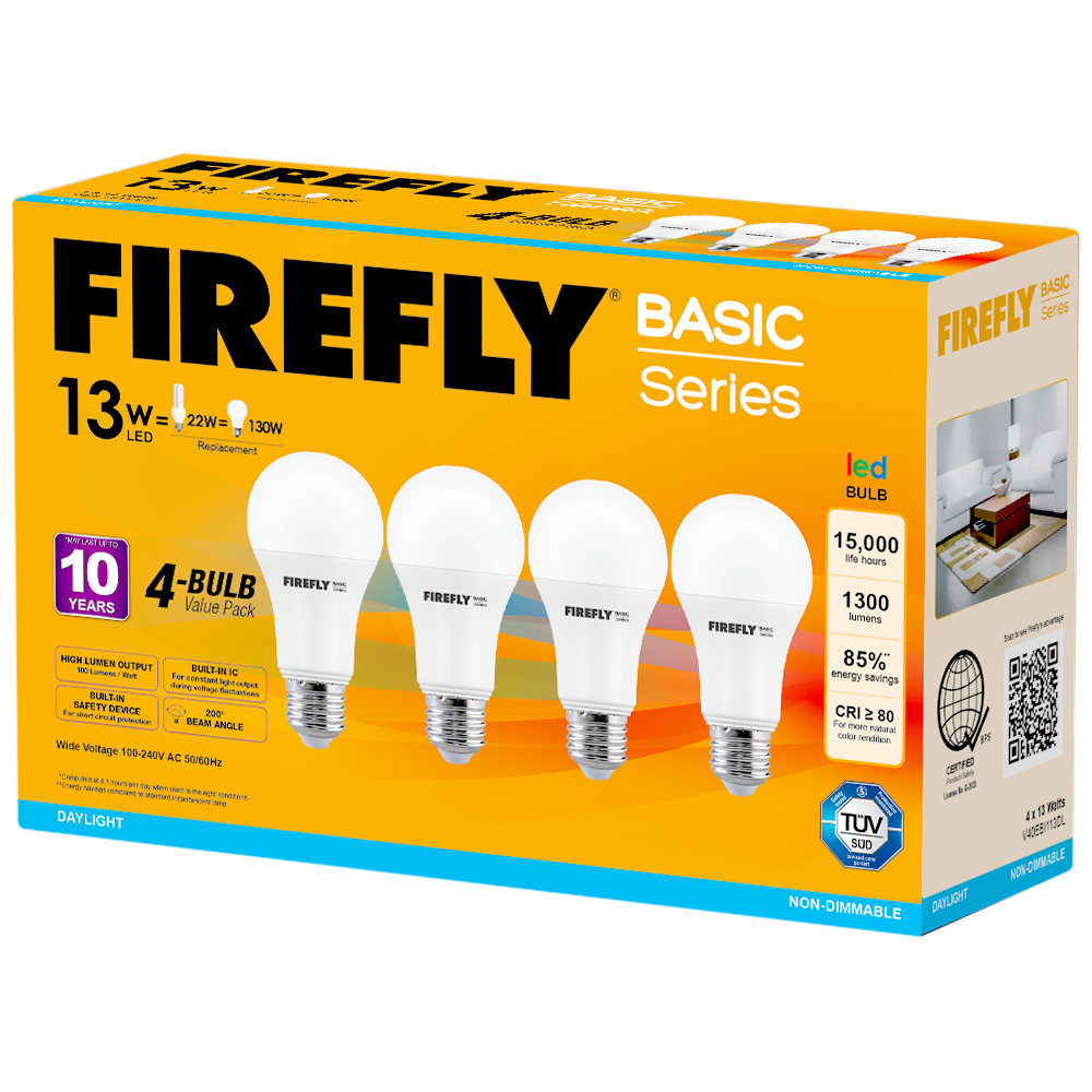 Firefly Basic 4-LED Bulb Value Pack