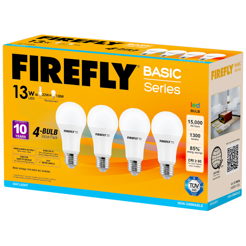 Firefly Basic 4-LED Bulb Value Pack