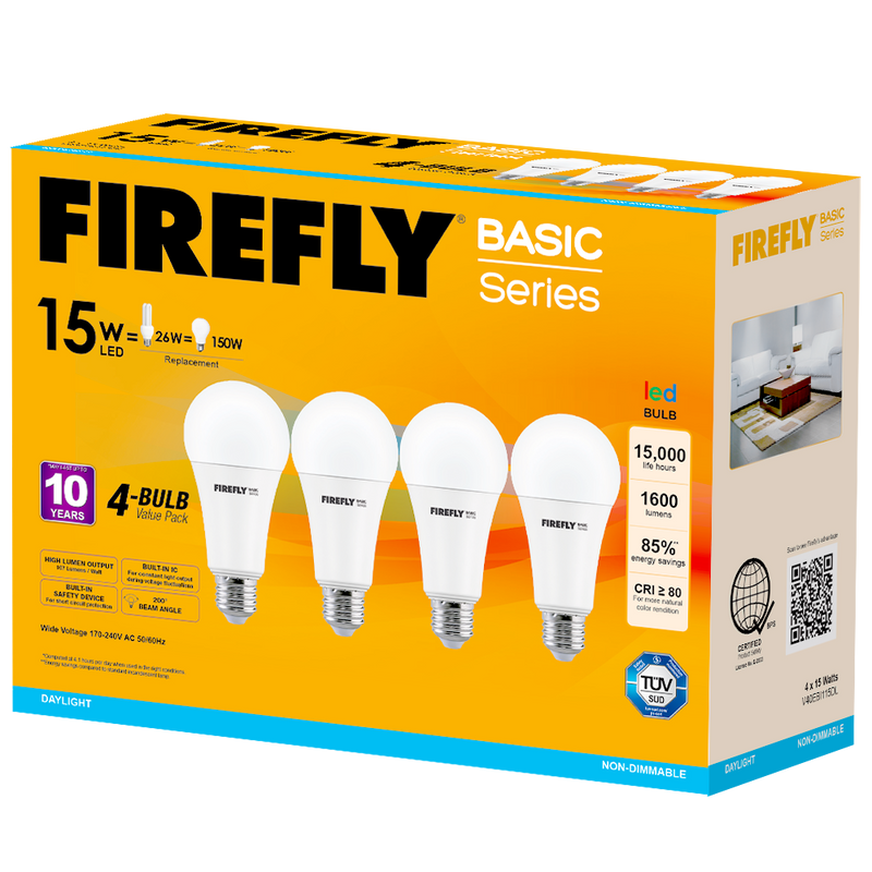 Firefly Basic 4-LED Bulb Value Pack