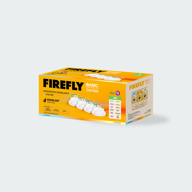 Firefly Basic Series 4-LED Integrated Downlight Value Pack – FELCO Store