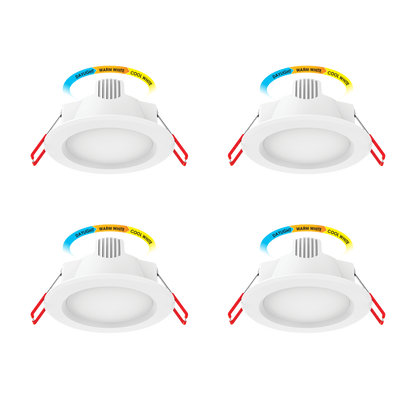 Firefly Basic Series 4-LED Integrated Downlight Value Pack