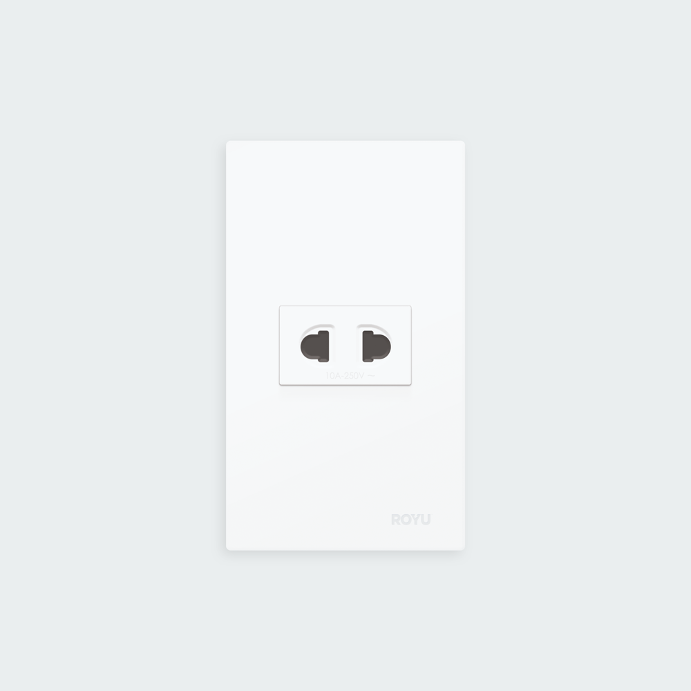 ROYU Wide Series Universal Outlet Set