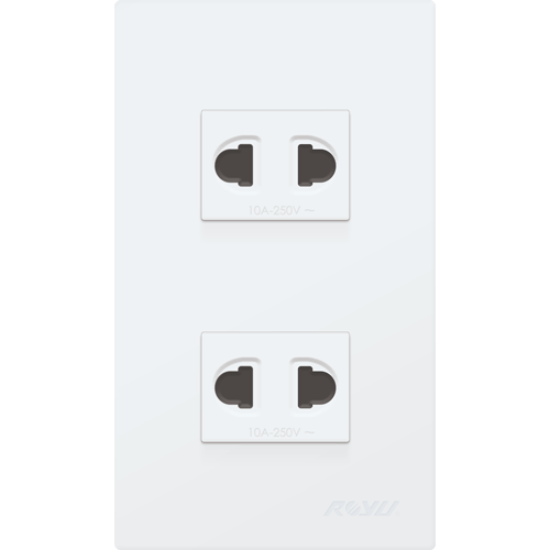 ROYU Wide Series Universal Outlet Set