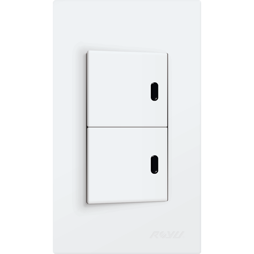 ROYU Wide Series 1-Way Switch with LED Set